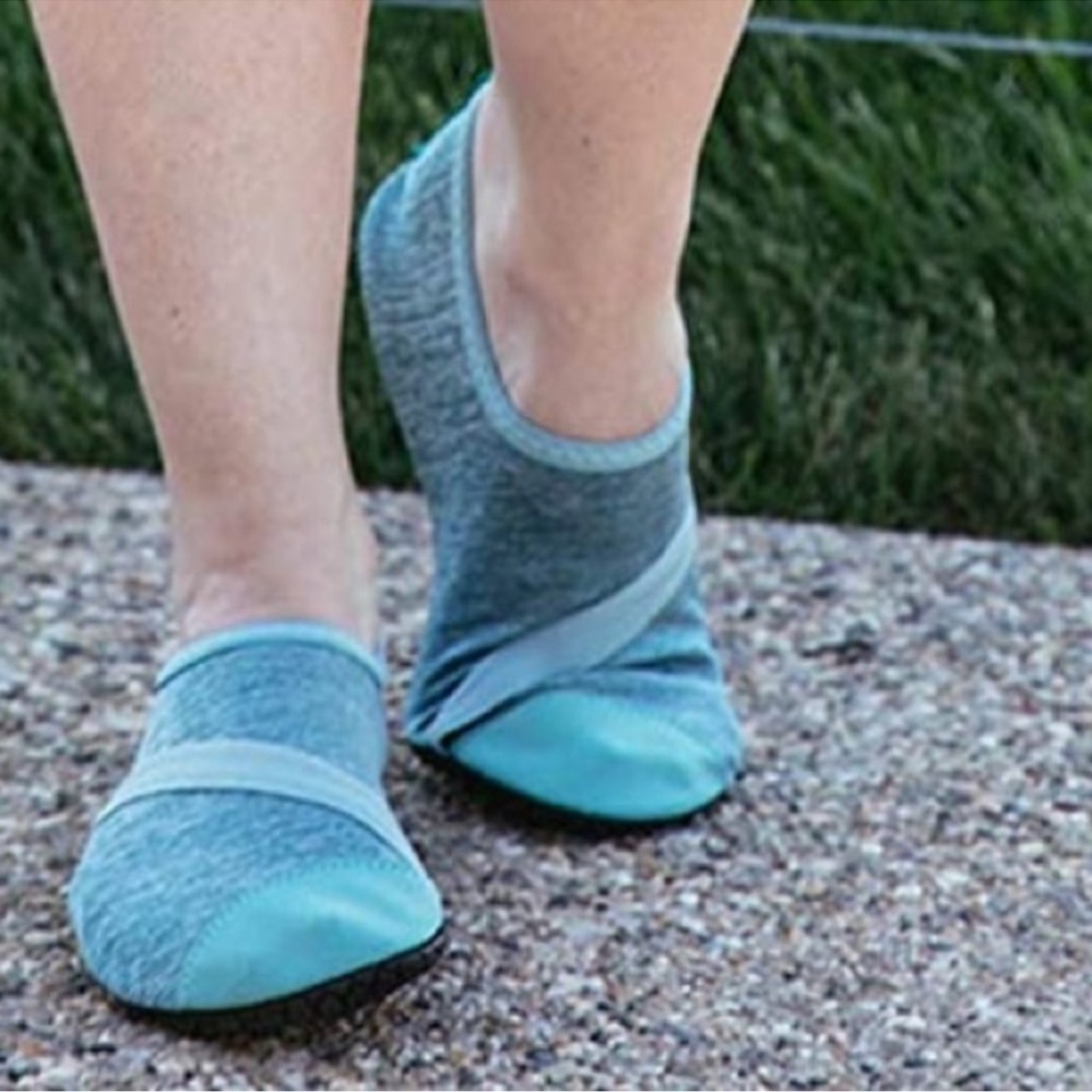 New! FitKicks Live Well Active Footwear Slip-On Shoes